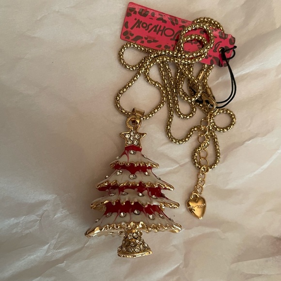 Betsy Johnson red Christmas tree wow - Picture 7 of 8